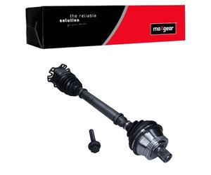 MAXGEAR Árbol de transmisión Delantero Izquierda Dentado exterior, lado de rueda: 38 Longitud: 596 mm Compatible con AUDI A4 B7 Avant 8ED 49-0886