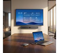 MAXHUB MAXHUB Kit Videoconferencia con Pantalla 4K 75" Kit para salas de reunión con pantalla profesional 4K de 75", barra de videoconferencia con IA y