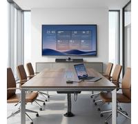 MAXHUB Pack de videoconferencia BYOD MAXHUB para salas medianas Pack completo para salas Microsoft Teams Rooms con pantalla profesional MAXHUB 65" 4K, barra