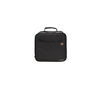 Maxi Bolsa Térmica Porta Alimentos - Lunch Bag Grande 5,8 l con Taper de 0.7 l y 1 l, Bolsa Nevera con Paredes Extra-Gruesas Mantiene Calor/Frío 8h, Loncheras de Trabajo, Oficina, Negro