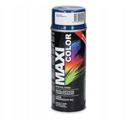 Maxi Color New Quality - Pintura en aerosol (400 ml, universal, nitrocelulosa, secado rápido, RAL 5003, azul zafiro brillante)