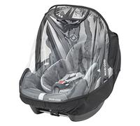 Maxi-Cosi burbuja de lluvia universal, Protector de lluvia para silla coche Grupo 0+ portabebés 0 - 12 meses, color transparente