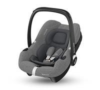 Maxi-Cosi CabrioFix i-Size, Silla Coche Bebé, 0-12m, máx.12 kg, Silla para Recién Nacido Ligera (3,2kg), Capota Grande, Asiento Acolchado, se Adapta de Cochecitos Maxi-Cosi, Select Grey