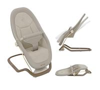 Maxi-Cosi Dove, Hamaca Bebé, 0-3 Años, 0-15 kg, Hamaca Bebé Ligera, Plegable, Portátil, Balanceo Natural, 3 Posiciones de Reclinación, Tejidos Eco Care 100% Reciclados, Elegance Beige