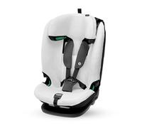 Maxi-Cosi Funda De Verano De Algodón Orgánico Para Titan Plus i-Size, Funda Para Silla De Coche Infantil, Material Transpirable Y Absorbente De Humedad, Algodón Sostenible, Blanco Natural