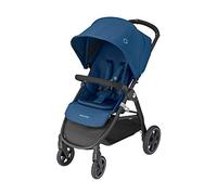 Maxi-Cosi Gia Cochecito de 0 meses a 22 kg, plegable con una sola mano, reclinable con posición para dormir, cesta grande, color Essential Blue