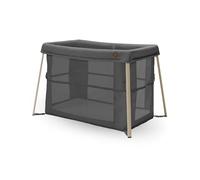 Maxi-Cosi Iris 2 en 1 Cuna de Viaje Bebe, 0 - 3 Años, máx. 15 kg, Cuna Viaje Compacta, 2 Niveles de Descanso, Plegable y Ligera, Colchones de Espuma Gruesa, Bolsa de Viaje, Eco Care, Beyond Graphite