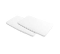 Maxi-Cosi Iris2 Sábana Cuna, Juego de 2 Sábanas Cubrecolchón Cuna, Algodón, Blanco