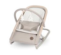 Maxi-Cosi Kori Hamaca Bebé 2 en 1 con arco de juegos, 0-2 años, máx.15 kg, balamcin bebe, 3 posiciones de reclinación una sola mano, ligera y compacta, arnés Easy-in, Eco Care, Classic Beige