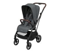 Maxi-Cosi Leona² Cochecito, 0-4 años, 0-22 kg, Silla paseo ligera, Plegado supercompacto, Plegable con una mano, 3 reclinaciones, Reclinación total, Asiento reversible, Twillic Graphite