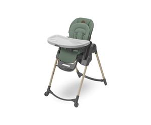 Maxi-Cosi Minla Trona Bebe Evolutiva 6 en 1, 0-14 años, máx. 60 kg, trona de bebé, 9 posiciones altura, 5 posiciones reclinación, 4 posiciones bandeja, plegado compacto, Eco Care, Beyond Green