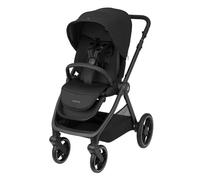 Maxi-Cosi Oxford Plus Cochecito 2 en 1, incluye el capazo, 0-4 años, 0-22 kg, Plegado compacto, Asiento espacioso, reclinación ergonómica, Suspensión de última generación,Amplia cesta, Twillic Black