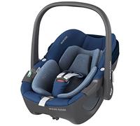 Maxi-Cosi Pebble 360, silla coche bebe i-Size, Silla Coche 360 Recien Nacido con Giro de 360 Grados, 0-15 meses (40-83 cm), ClimaFlow, arnés de apertura y cierre fácil, G-CELL, Essential Blue