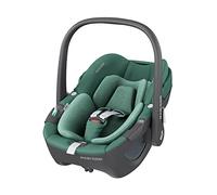 Maxi-Cosi Pebble 360, silla coche bebe i-Size, Silla Coche 360 Recien Nacido con Giro de 360 Grados, 0-15 meses (40-83 cm), ClimaFlow, arnés de apertura y cierre fácil, G-CELL, Essential Green
