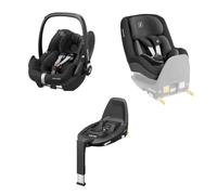 Maxi-Cosi Pebble Pro & Pearl Pro² - Asiento de coche, FamilyFix 3 paquetes, 0-4 años