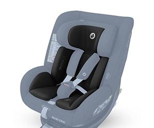 Maxi-Cosi, Reductor para Recién Nacido Maxi-Cosi Mica Eco, Accesorio compatible con Silla Coche Mica Eco, 0-3 M, 40-60 cm, Lavable a máquina, Silla Coche desde el Nacimiento, Tejidos Eco Care, Black