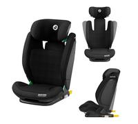 Maxi-Cosi RodiFix S Comfort i-Size, Silla de Coche ISOFIX, Respaldo Ajustable, 3,5-12A (100-150 cm), 3 Posiciones Reclinación, Protección G-CELL, AirProtect, Tejido Transpirable, Authentic Black