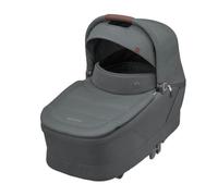 Maxi-Cosi Sense Capazo, Amplio y cómodo, colchón de Memory Foam Transpirable, Paneles ClimaFlow, inclinación SoothingSlope, Apto para Dormir de Noche, asa de Piel Vegana, Twillic Graphite