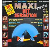 Maxi Hit Sensation (1986; 16 Maxis) - Modern Talking, Den Harrow, Falco, Silent Circle, Sandra, Bad Boys Blue, Roxanne, Andrea.. / Vinyl record [Vinyl-LP]