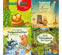 Maxi-Pixi-4er-Set 103: Bilderbuchspaß mit tollen Tieren (4x1 Exemplar): 4 Minibücher für Kinder ab 3 Jahren