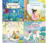 Maxi-Pixi-4er-Set 120: Fantasie und Magie (4x1 Exemplar): 4 Minibücher rund um Einhörner, Meerjungfrauen, Elben und Feen für Kinder ab 3 Jahren