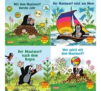 Maxi-Pixi-4er-Set 99: Neues vom Maulwurf (4x1 Exemplar): 4 Minibücher für Kinder ab 3 Jahren