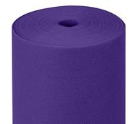 MAXI PRODUCTS - Camino de Mesa TNT Precortado a 30 cm - 0,4 x 48 m - Tejido no Tejido Spunbond (TNT) - Desechable con Efecto Tela - Resistente a Líquidos - Catering - Impermeable (Morado)