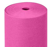 MAXI PRODUCTS - Camino de Mesa TNT Precortado a 30 cm - 0,4 x 48 m - Tejido no Tejido Spunbond (TNT) - Desechable con Efecto Tela - Resistente a Líquidos - Catering - Impermeable (Rosa)