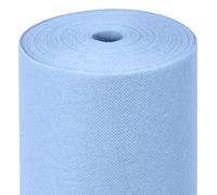 MAXI PRODUCTS - Camino de Mesa TNT Precortado a 30 cm - 0,4 x 48 m - Tejido no Tejido Spunbond (TNT) - Desechable con Efecto Tela - Resistente a Líquidos - Catering - Impermeable (Azul Pastel)