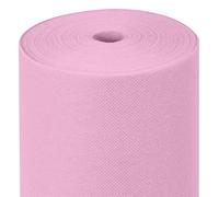 MAXI PRODUCTS - Rollo de Mantel TNT Precortado a 40 cm - 1,2 x 48 m - Tejido no Tejido Spunbond (TNT) - Desechable con Efecto Tela - Resistente a Líquidos - Catering - IMPERMEABLE (Rosa Pastel)