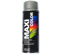 MAXI-SPECIAL | Barniz en aerosol | nitrocelulosa | para decoración | protege superficies | resistente al agua | secado rápido | para diferentes materiales | fácil aplicación | 400 ml (Silver MX0021)