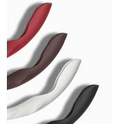 MAXIAOMA Funda Volante Coche para VW Golf 4 Von 1998 bis 2004, Cubierta de Volante de Cuero de Microfibra de Cuero Cubierta para Volante Funda Volante Anti Deslizante,Type O-Black