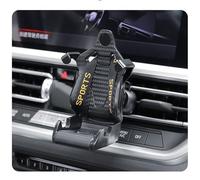 MAXIAOMA Soporte Móvil Coche para Renault Austral 2022-2024, Soporte Teléfono Coche del Aire Ventilación Forma del Asiento de Carreras Soporte para Teléfono del Coche,Yellow