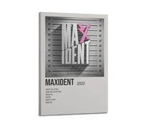 MAXIDENT by Stray Kids - Póster estético decorativo para pared, decoración de lienzo vintage para sala de estar, dormitorio, 30 x 45 cm, estilo marco