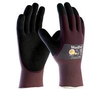 MaxiDry - Guantes Revestidos 3/4 en Palma con Espuma de Nitrilo 56-425 - Talla 10 / Extra Grandes