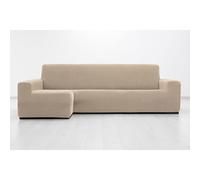 MAXIFUNDAS Funda Chaise Longue Relive Brazo Izquierdo Largo Beige | Super Elástica, Alta Elasticidad, Tacto Suave, Hecho en España, Brazo Izquierdo Largo