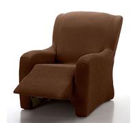 MAXIFUNDAS - Funda de Sillón Relax Pies Juntos Vega Marrón