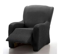 MAXIFUNDAS - Funda de Sillón Relax Pies Juntos Vega Negro