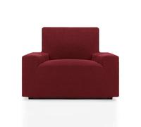 MAXIFUNDAS |Funda de Sofá Ajustable Relive | Color Burdeos | Tamaño 1 Plaza | Alta Elasticidad y Tacto Suave| Ideal para Proteger y Renovar tu Sofá | Hecho en España