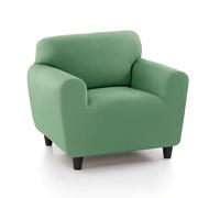 MAXIFUNDAS | Funda de Sofá Ajustable Strada | Color Turquesa | Tamaño 1 Plaza | Alta Elasticidad y Tacto Suave | Protege y Renueva tu Sofá | Fabricada en España