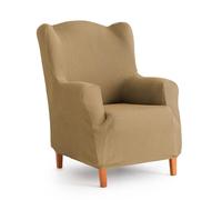 MAXIFUNDAS | Funda de Sofá Elástica Sillón orejero Color Lino - Funda de Sofá Extrasuave, Antideslizante y Elástica - Funda Sofá Elástica Modelo Inca