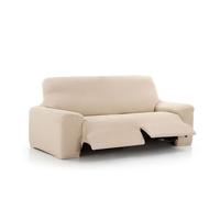 Maxifundas- funda de sofá relax 3 plazas 2 pies vega, crema
