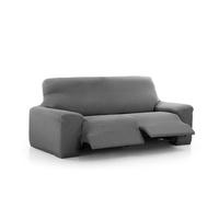 Maxifundas- funda de sofá relax 3 plazas 2 pies vega, gris