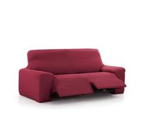 Maxifundas- funda de sofá relax 3 plazas 2 pies vega, rojo