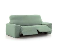 MAXIFUNDAS | Funda de Sofá Relax 3 Plazas con 2 Pies | Color Menta | Funda para sofá reclinable | Ajuste fácil colocación | Modelo Vega.