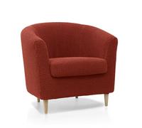 MAXIFUNDAS | Funda Sillón Cabriolet Compatible con IKEA TULLSTA | Modelo RELIVE | Rojo | Alta Elasticidad y Tacto Suave | Hecho en España.