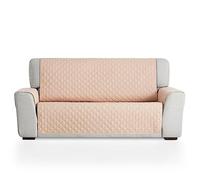 MAXIFUNDAS | Funda Sofá Acolchado Reversible 3 Plazas - Funda Cubre Sofá Extrasuave Beige/Marrón - Funda Protector Sofá con Tiras Elásticas de Sujeción - Cubre Sofá Modelo MAUI