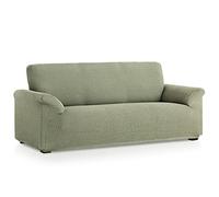 MAXIFUNDAS - Funda sofá multielástica Belfast 2 Plazas, Verde. Adaptable a Multitud de sofás con Formas y Estilos Diferentes. Parecerá un sofá tapizado