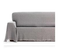 MAXIFUNDAS Manta Plaid 230x260 - Colcha Multiuso Mags Color Gris - Manta Tacto Extrasuave y Confort Total - Sofá o Cama - Made in Spain