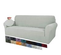 MAXIJIN Fundas de sofá extragrandes de Jacquard Creativas para 3 o 4 plazas, Funda de sofá Antideslizante súper elástica para Perros, Que admite Mascotas (4 Plaza, Marfil)